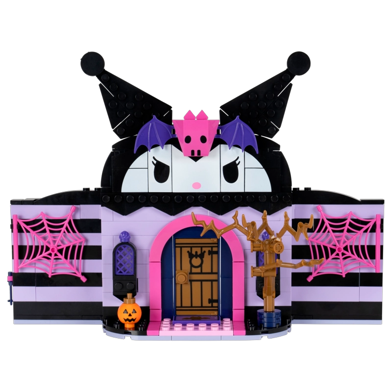 CASA ENCANTADA ARMABLE DE KUROMI CON MINIFIGURAS HELLO KITTY - 4