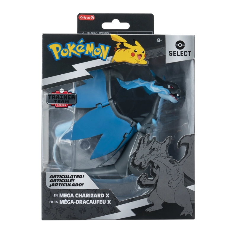 FIGURA SUPER ARTICULADA DE 15 CM MEGA CHARIZARD POKEMON - 1