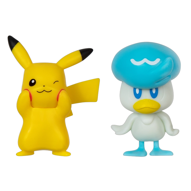 PACK FIGURAS DE QUAXLY Y PIKACHU POKEMON - 3