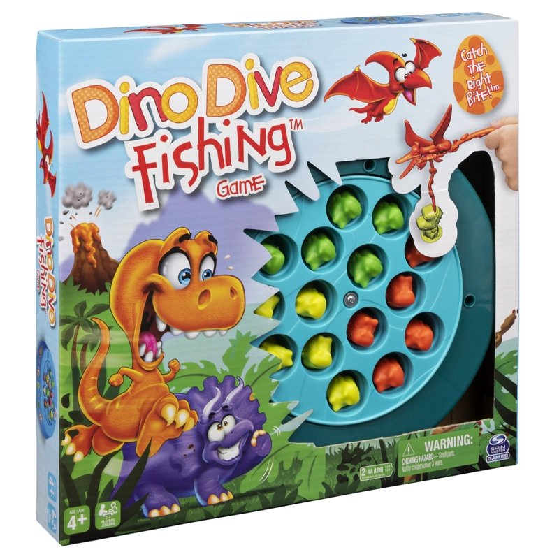 JUEGO DE PESCA MILAGROSA CON DINOSAURIOS. - 2