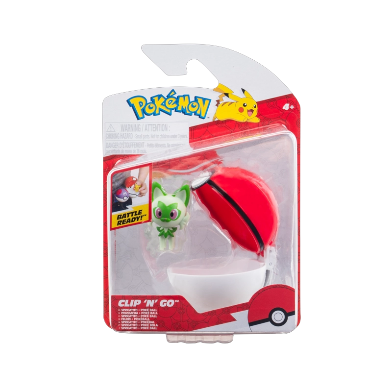 POKEMON CLIP ON GO SPRIGATITO POKEMON. - 1