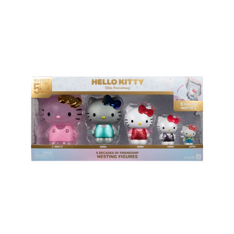 PACK DE FIGURAS 50 ANIVERSARIO HELLO KITTY - 1