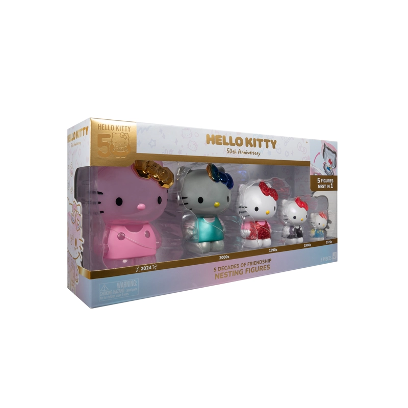 PACK DE FIGURAS 50 ANIVERSARIO HELLO KITTY - 3