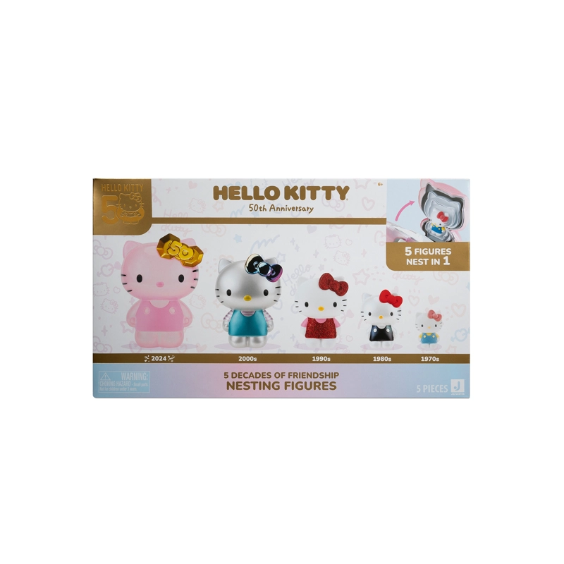 PACK DE FIGURAS 50 ANIVERSARIO HELLO KITTY - 6