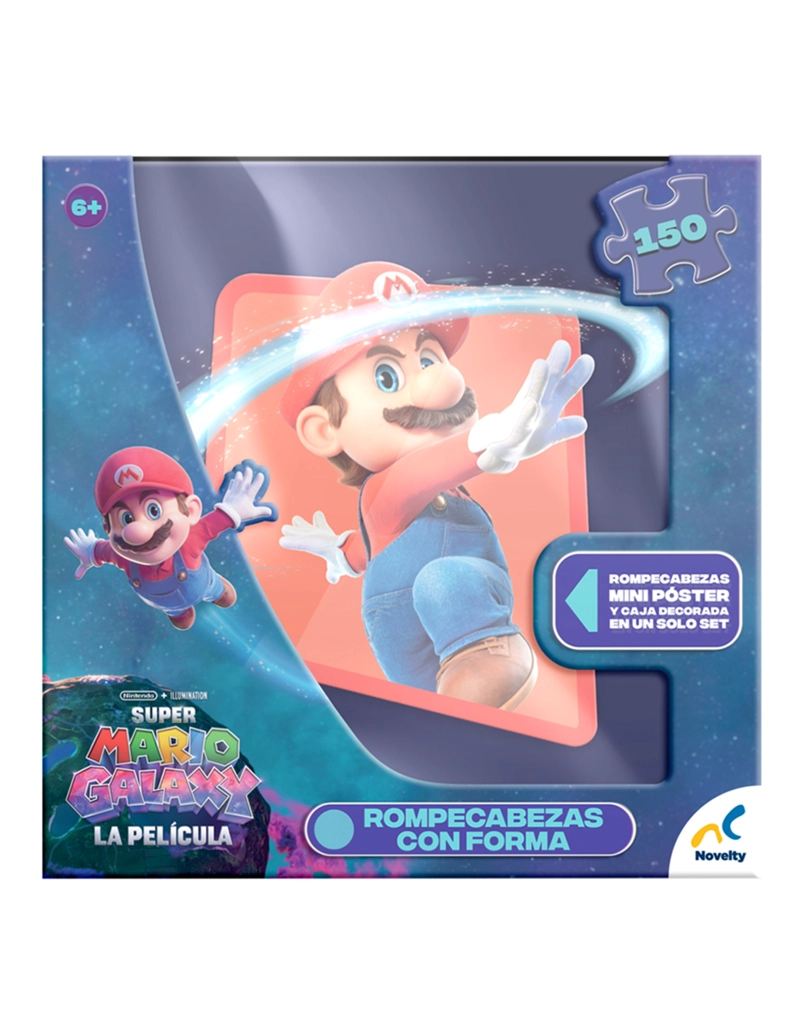 PUZZLE MINI POSTER DE 150 PIEZAS SUPER MARIO GALAXY - 1