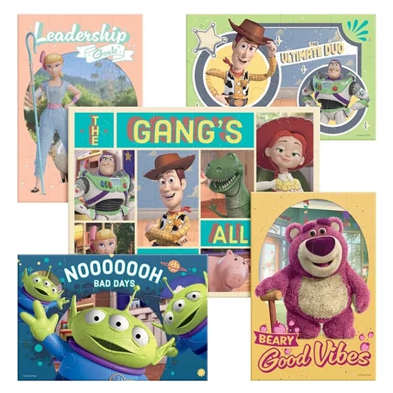 ROMPECABEZAS DE MADERA 5 EN 1 TOY STORY - 2