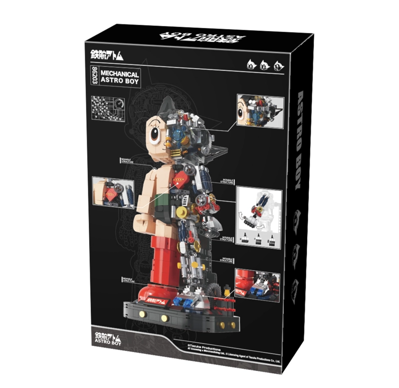 FIGURA ARMABLE DE 1250 PIEZAS ASTRO BOY - 5