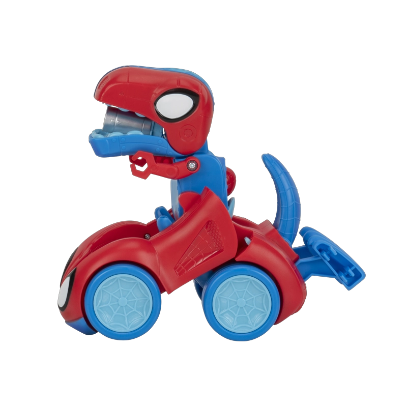VEHICULO DE 20 CM TRANSFORMABLE EN UN SPIDEY REX - 6