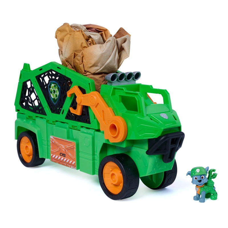 VEHICULO PAW PATROL MOVIE MEGASAURUS DINO - ORIGINAL - 4