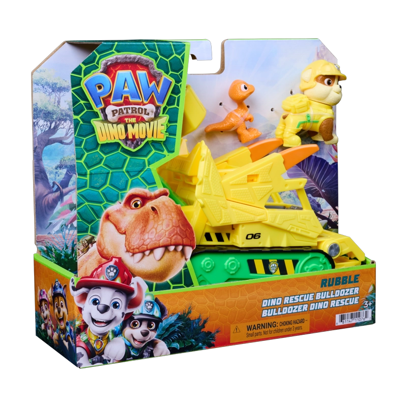 VEHICULO DE RUBBLE LA DINO PELICULA PAW PATROL - 2