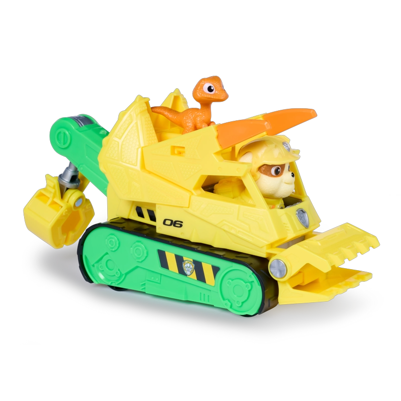 VEHICULO DE RUBBLE LA DINO PELICULA PAW PATROL - 4