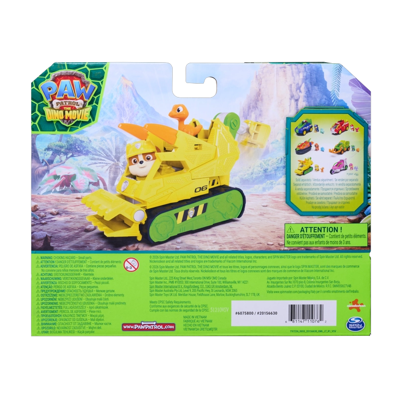 VEHICULO DE ROCKY LA DINO PELICULA PAW PATROL - 6