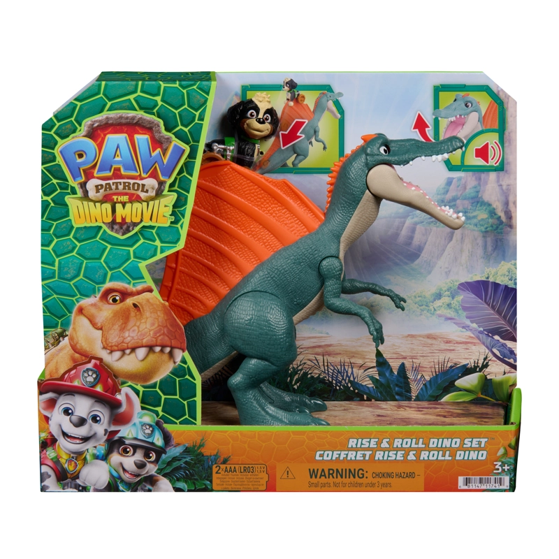 SET DINO REX DESLIZA Y RUEDA PAW PATROL - 2