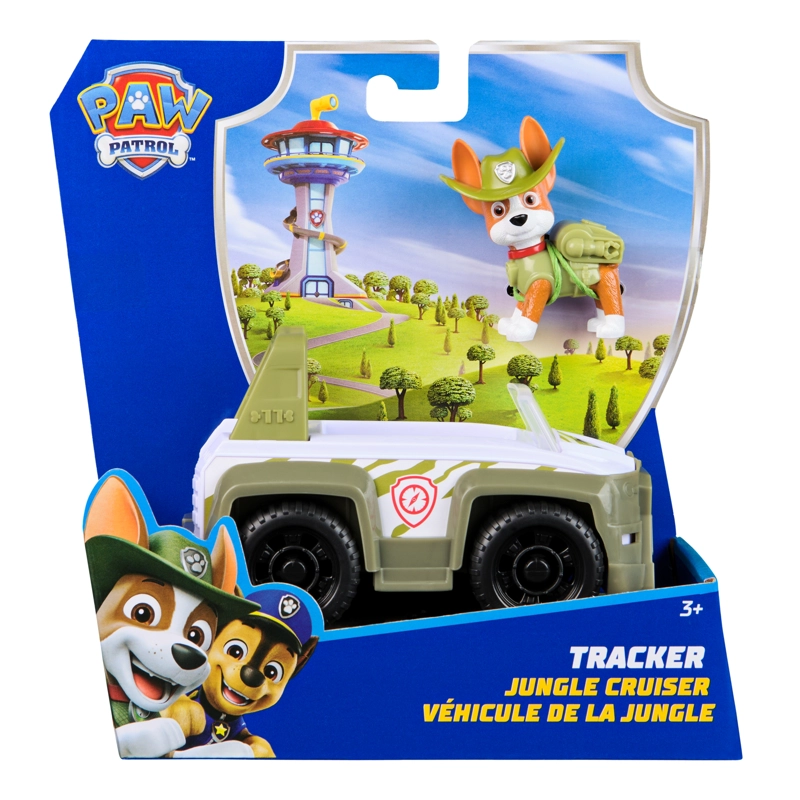 VEHICULO CON FIGURA DE TRACKER PAW PATROL - 1