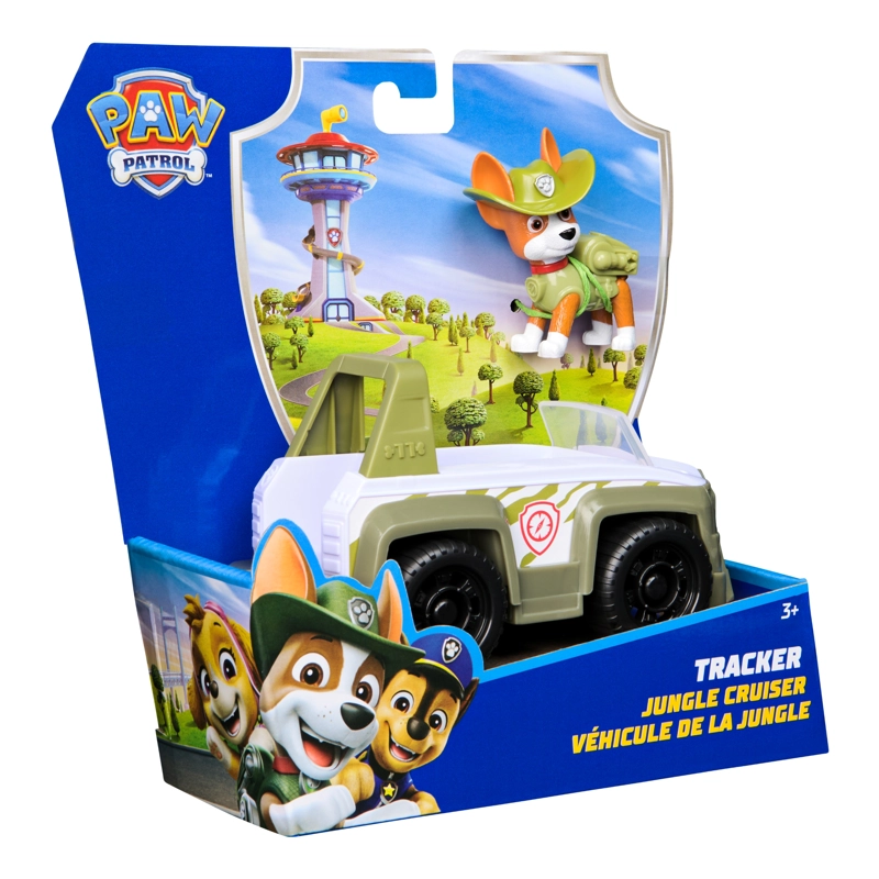 VEHICULO CON FIGURA DE TRACKER PAW PATROL - 2