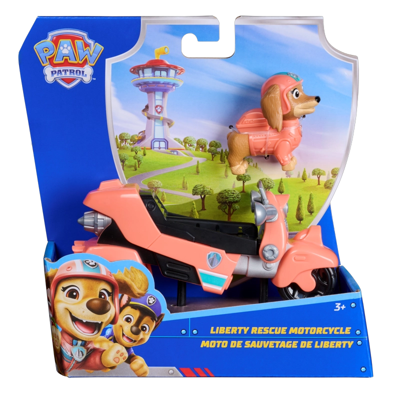VEHICULO CON FIGURA DE LIBERTY PAW PATROL - 1