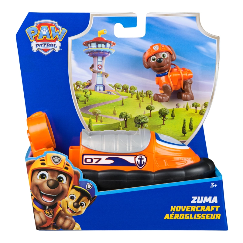VEHICULO CON FIGURA DE ZUMA PAW PATROL - 1