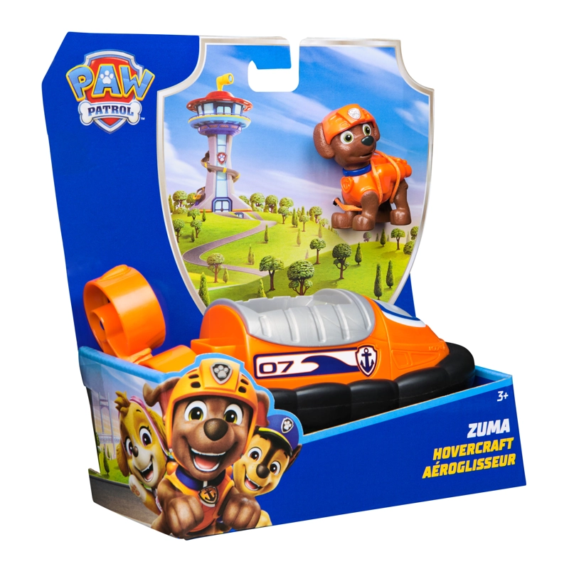 VEHICULO CON FIGURA DE ZUMA PAW PATROL - 2