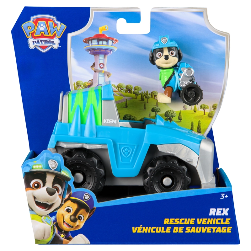 VEHICULO CON FIGURA DE REX PAW PATROL - 1