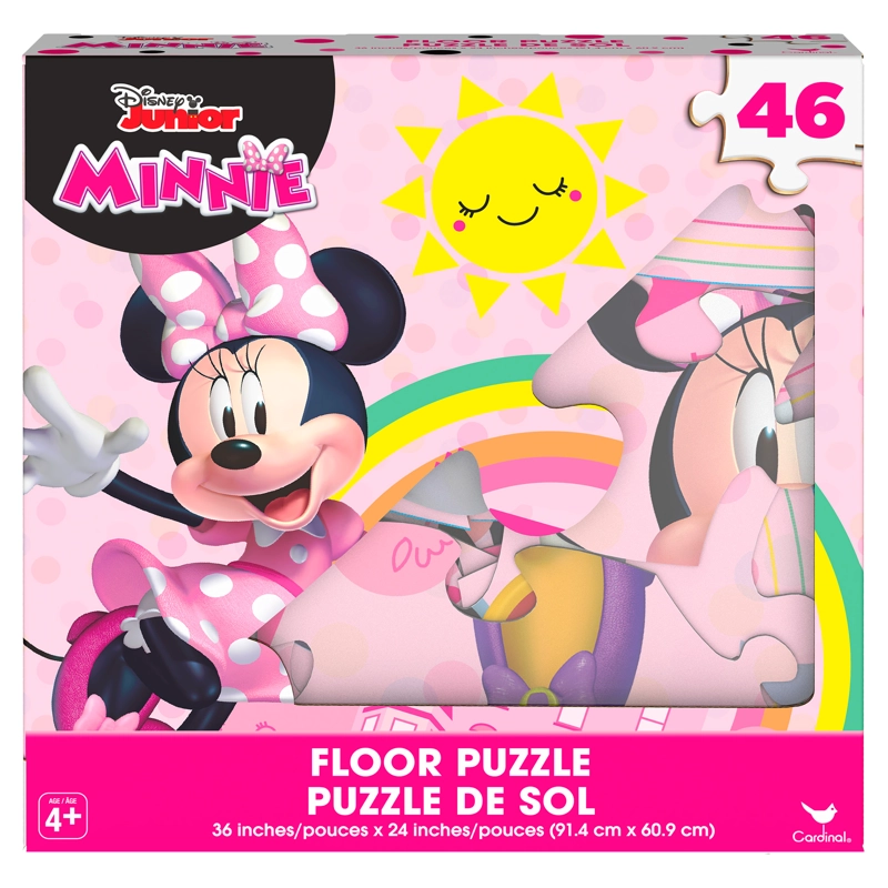 PUZZLE DE MINNIE DE 46 PIEZAS GRANDES DISNEY - 1