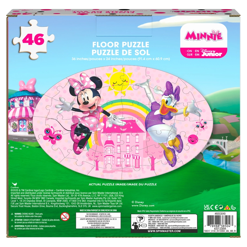PUZZLE DE MINNIE DE 46 PIEZAS GRANDES DISNEY - 6