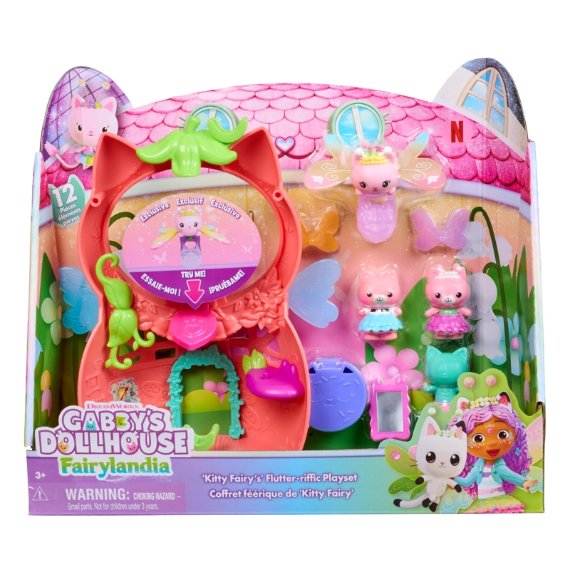 SET DE JUEGO ALETEO FANTASTICO LA CASA DE MUÑECAS DE GABBY - 1