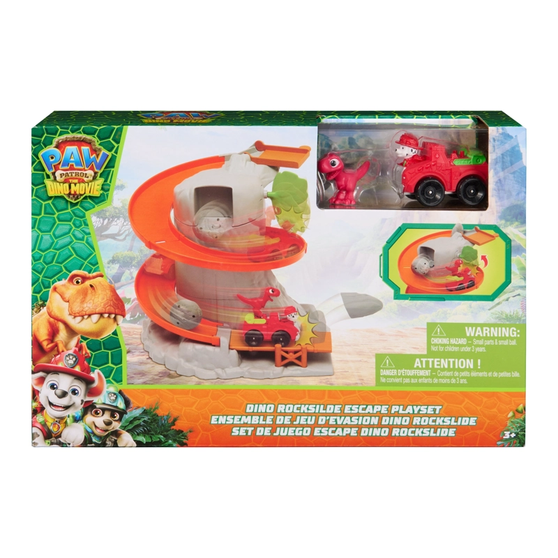 PISTA DE ROCAS Y MARSHALL LA DINO PELICULA PAW PATROL - 1