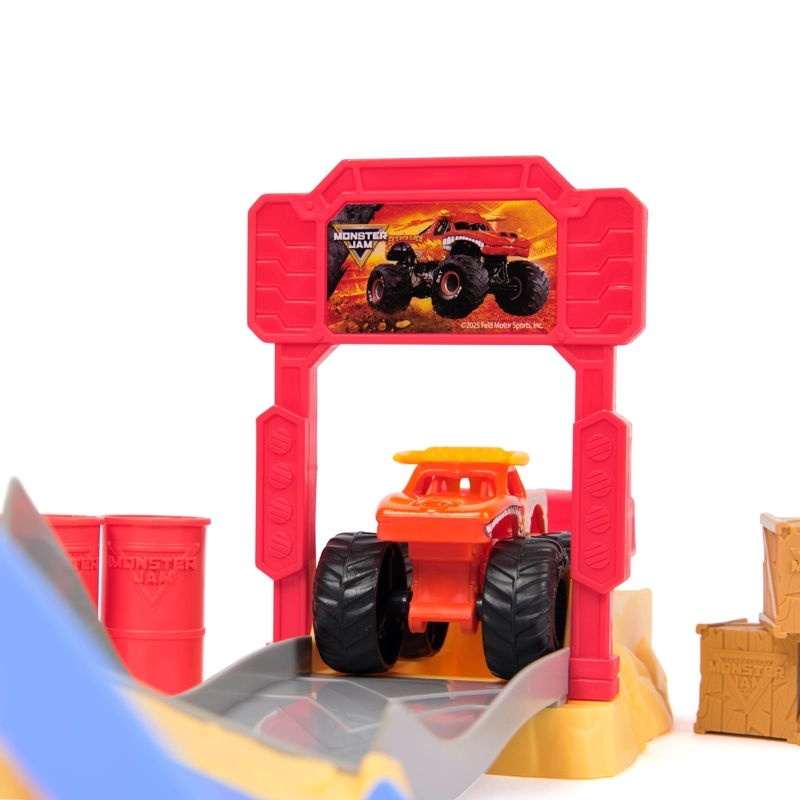 SET EL TORO LOCO Y GRAVE DIGGER LAUNCHER MONSTER JAM - 7