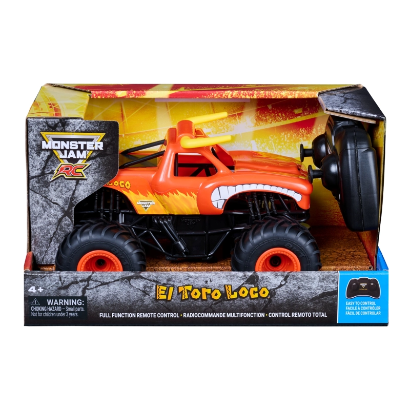 TORO LOCO RADIO CONTROLADO A ESCALA 1:24 MONSTER JAM - 4