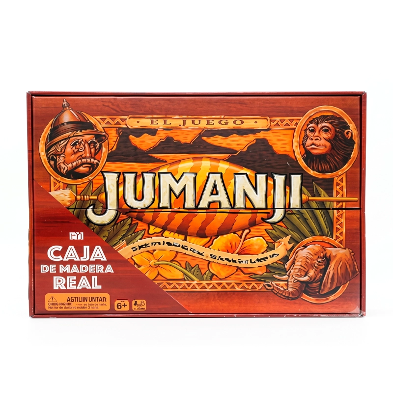 JUEGO DE MESA JUMANJI EDICION CLASICA CAJA DE MADERA - 1
