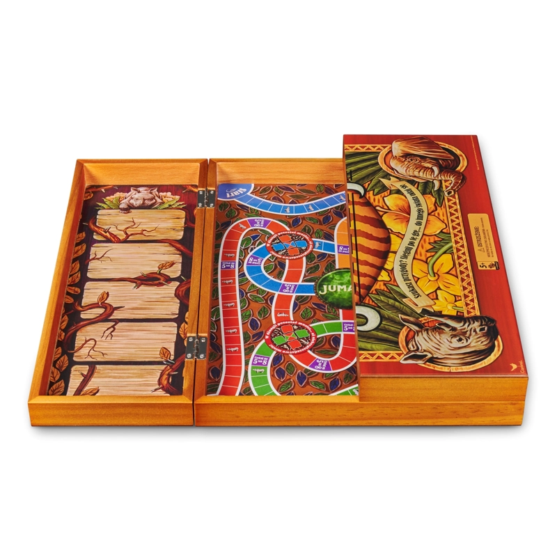 JUEGO DE MESA JUMANJI EDICION CLASICA CAJA DE MADERA - 3