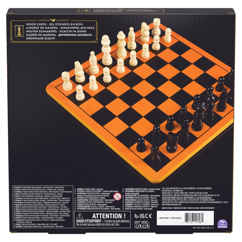 JUEGO DE MESA AJEDREZ CLASICO - 4