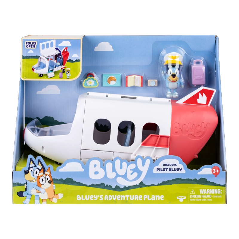 AVION DE AVENTURAS DE BLUY CON ACCESORIOS BLUEY - 1