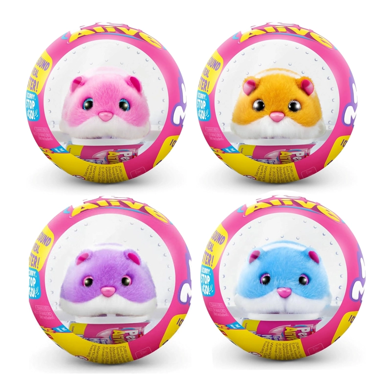 CAPSULA HAMSTER CAMINADOR ZURU PETS ALIVE - 1