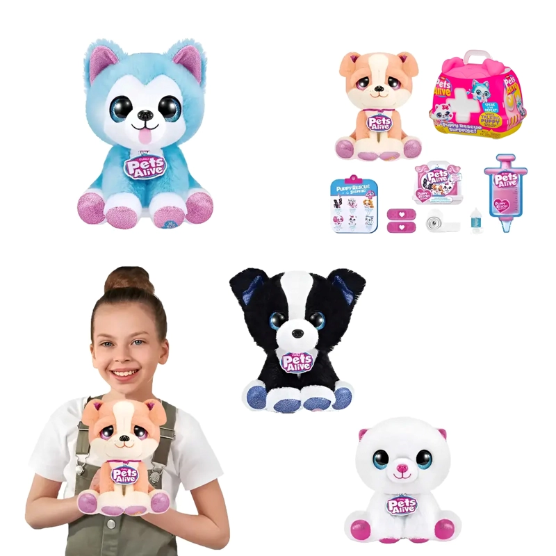 PELUCHE INTERACTIVO ALEATORIO PETS ALIVE - 4