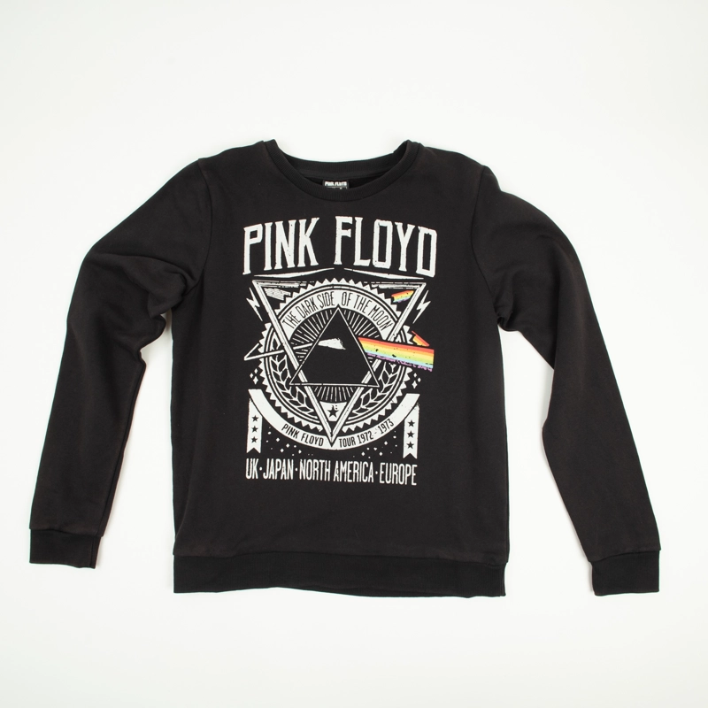 POLERON MUJER  PINK FLOYD PRIMA NEGRO - 3