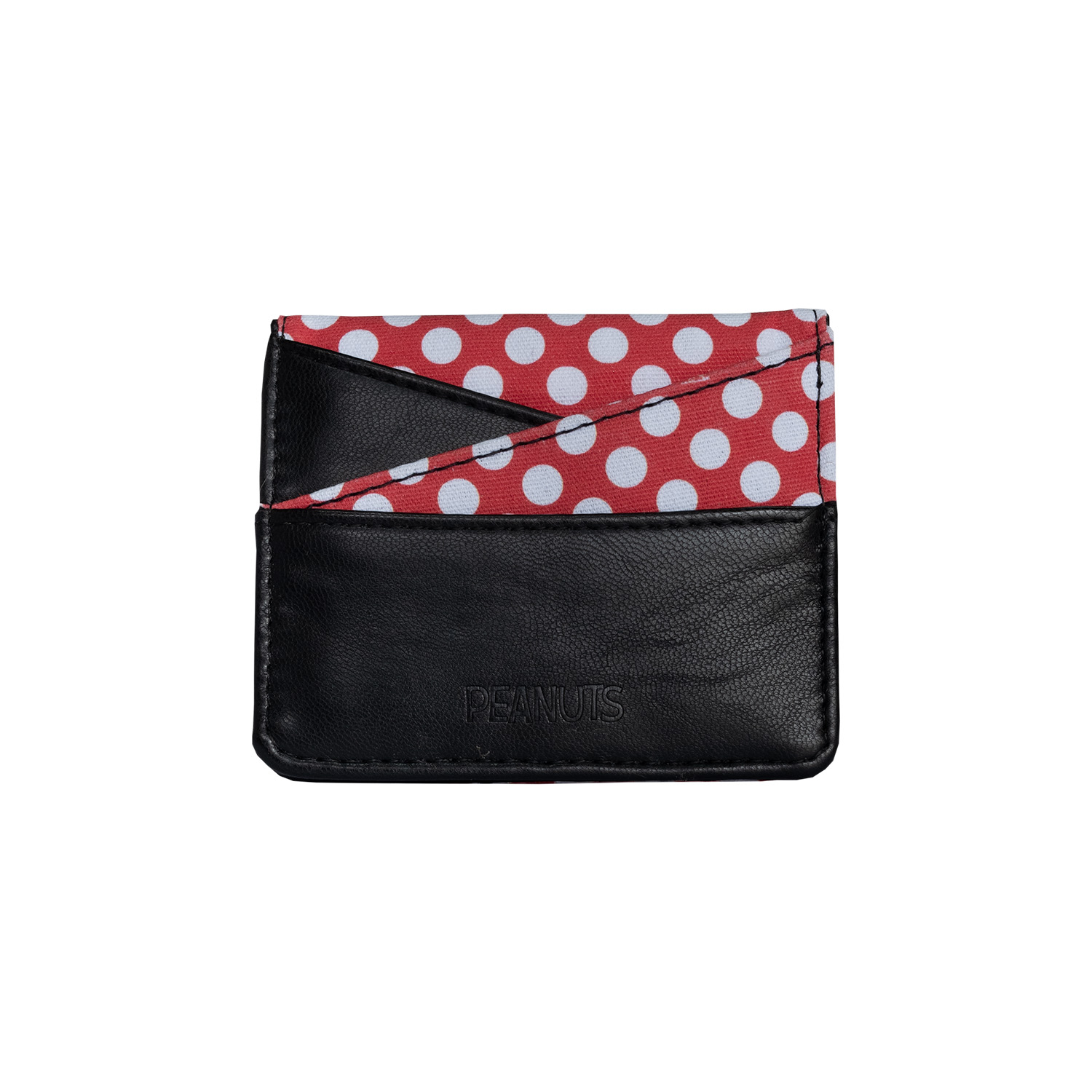 BILLETERA MUJER DOTS ROJO SNOOPY - 1