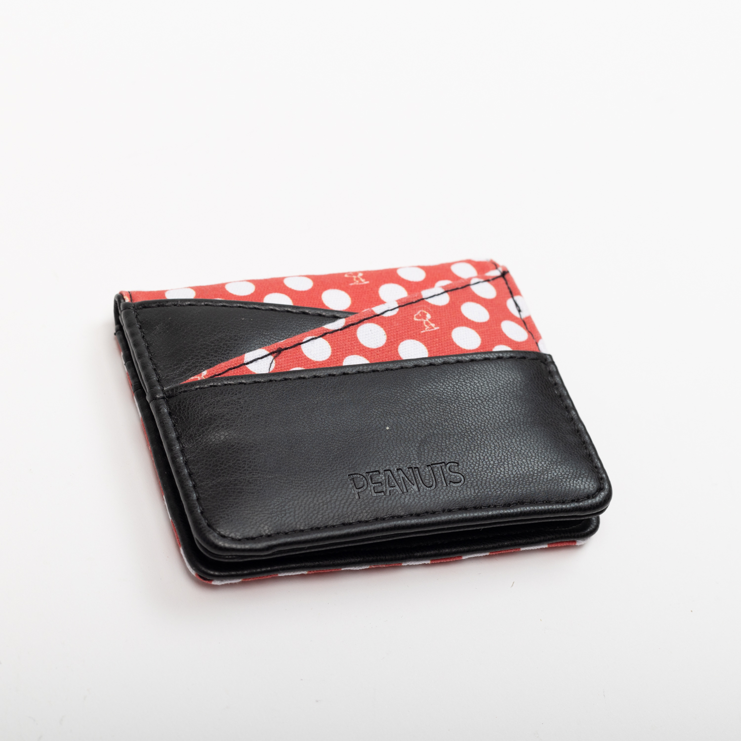 BILLETERA MUJER DOTS ROJO SNOOPY - 2