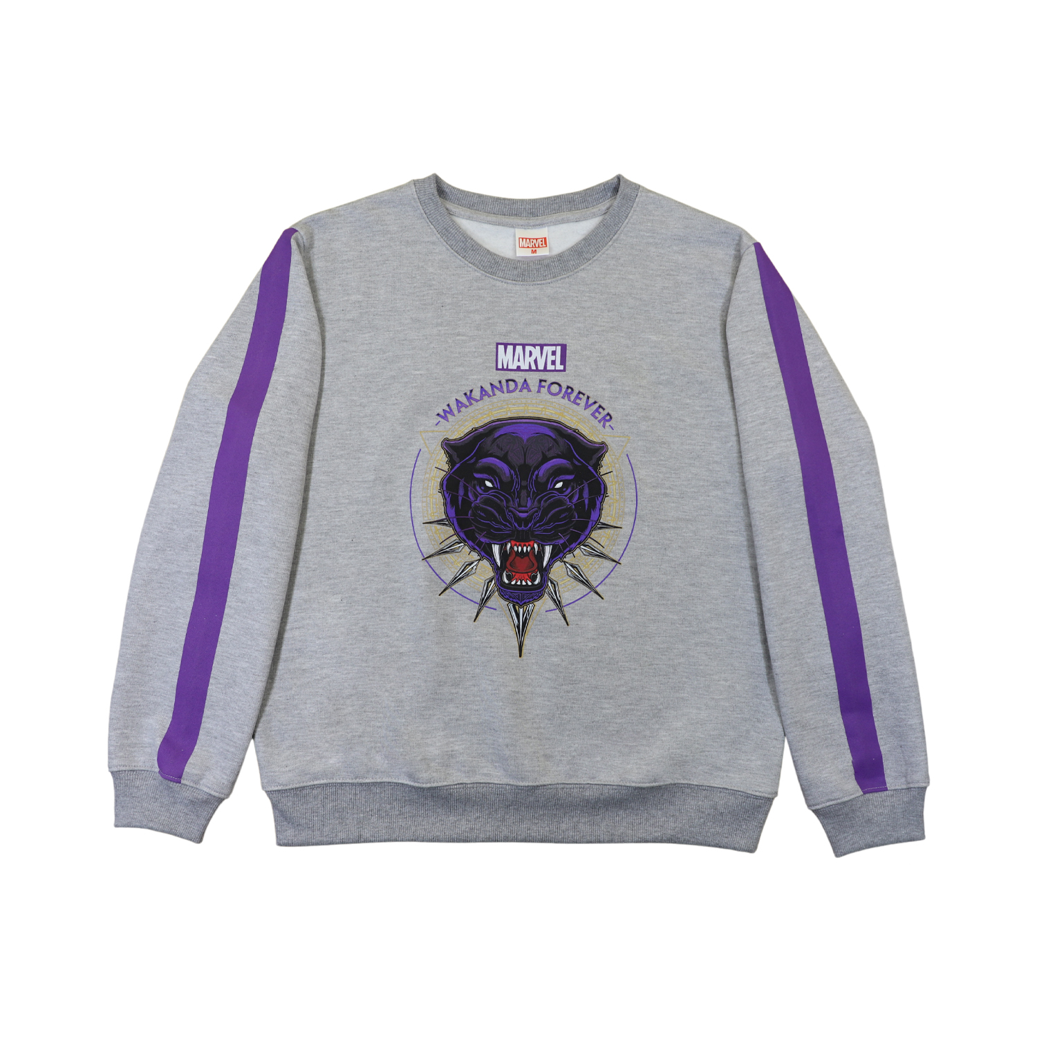 POLERON MUJER BLACK PANTHER WAKANDA GRIS MARVEL - 1