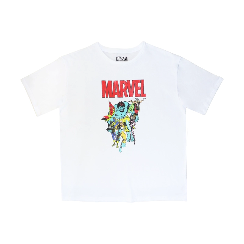 POLERA MUJER AVENGERS TEAM BLANCO MARVEL - 1