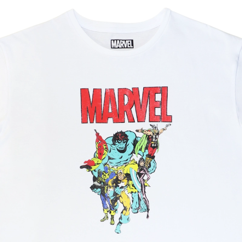 POLERA MUJER AVENGERS TEAM BLANCO MARVEL - 3