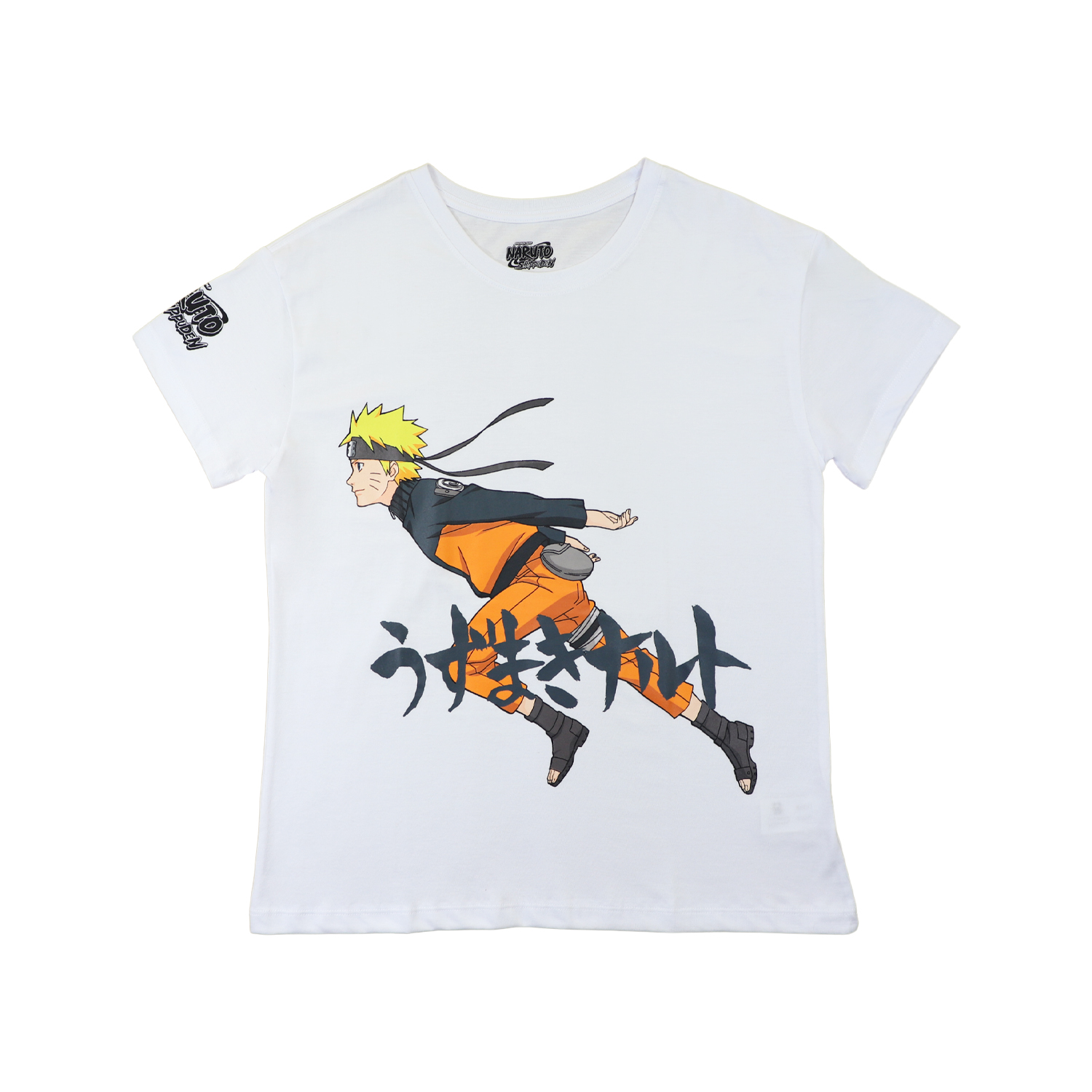 POLERA MUJER CORRIENDO BLANCO NARUTO - 1
