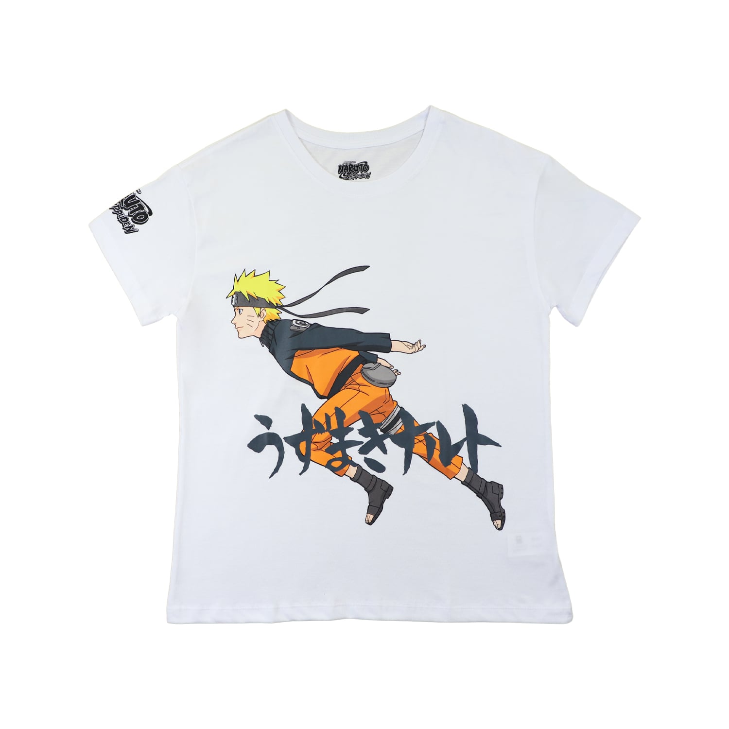 POLERA MUJER CORRIENDO BLANCO NARUTO - 1