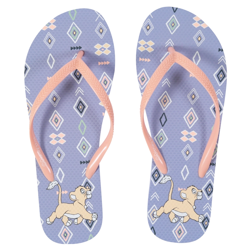 SANDALIAS MUJER DISNEY LILA REY LEÓN TRIBALES - 4