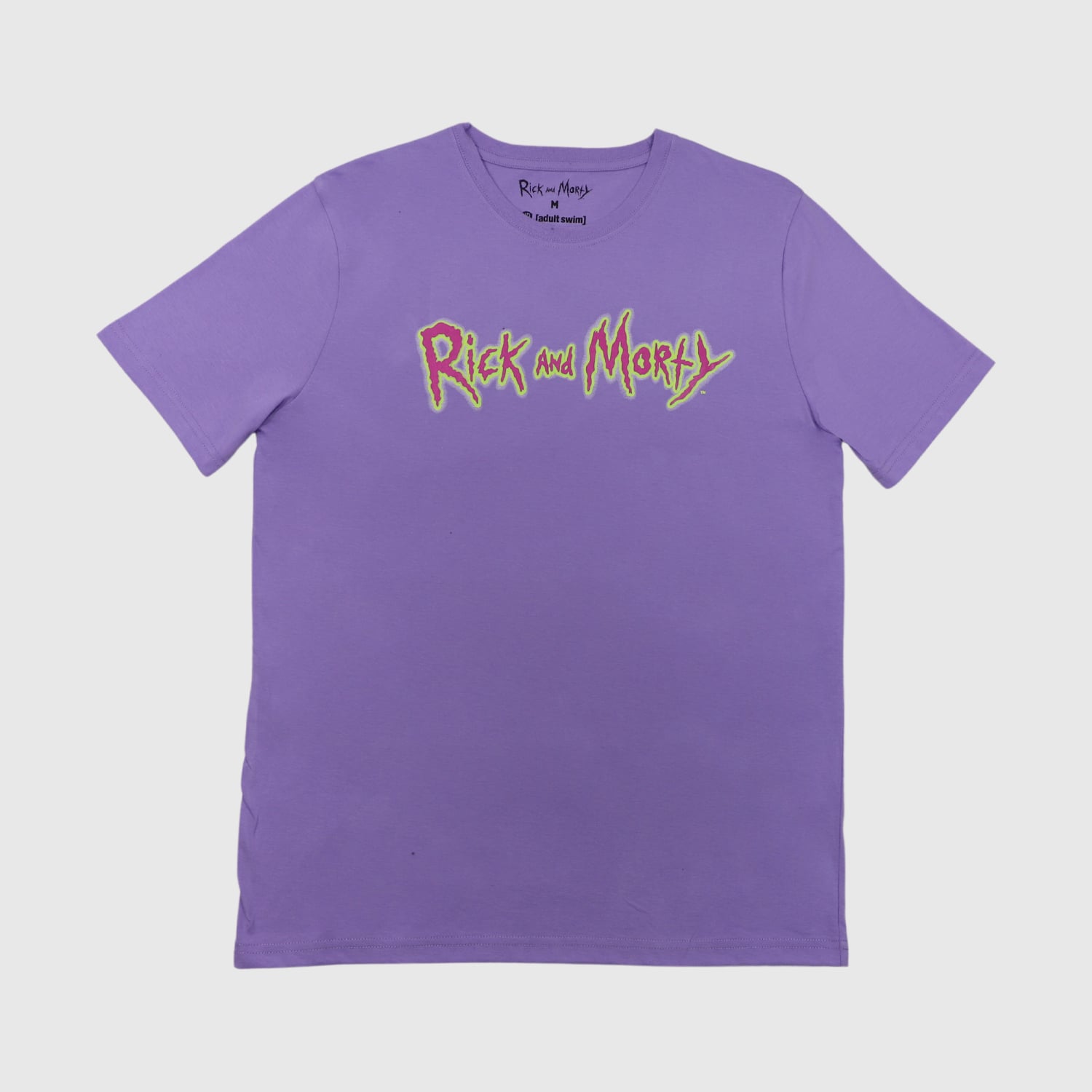 POLERA HOMBRE SOFT MORADO RICK AND MORTY - 1