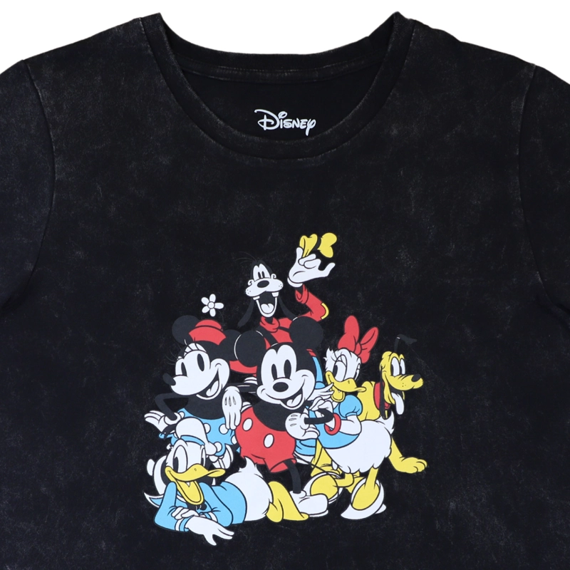 POLERA MUJER MICKEY FRIENDS NEGRO DISNEY - 3