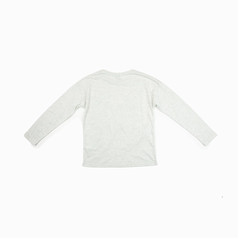 POLERA MANGA LARGA NIÑA DISNEY PAREJA GRIS MINNIE - 2