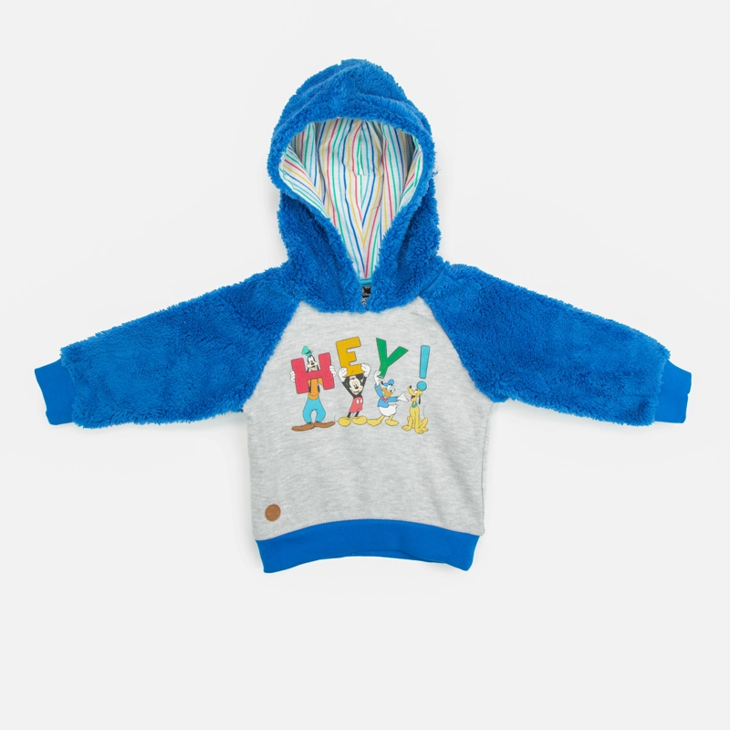 POLERON NIÑO MICKEY FRIENDSHIP AZUL DISNEY - 1