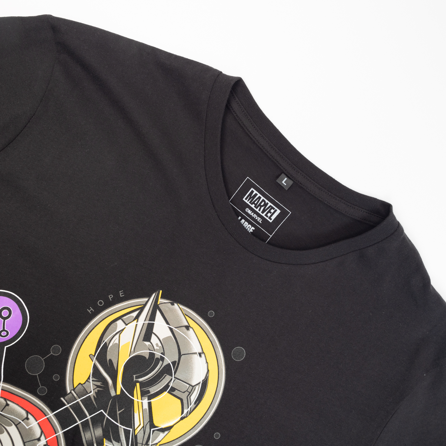 POLERA HOMBRE MARVEL ANT MAN NEGRO - 2