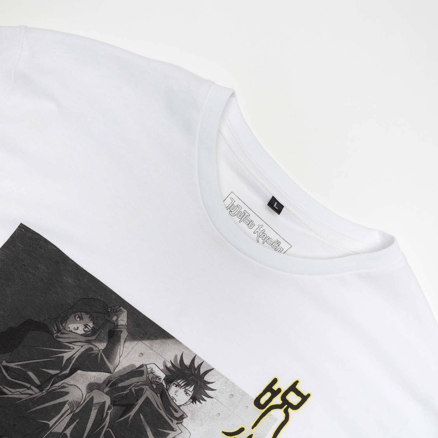 POLERA HOMBRE YOU JUJUTSU KAISEN LOGO BLANCO - 2